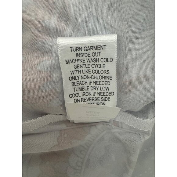 Red White Blue Abstract Sublimation Embellished Dress‎ Size 3X 22 24 26 Plus Sz - Picture 9 of 10